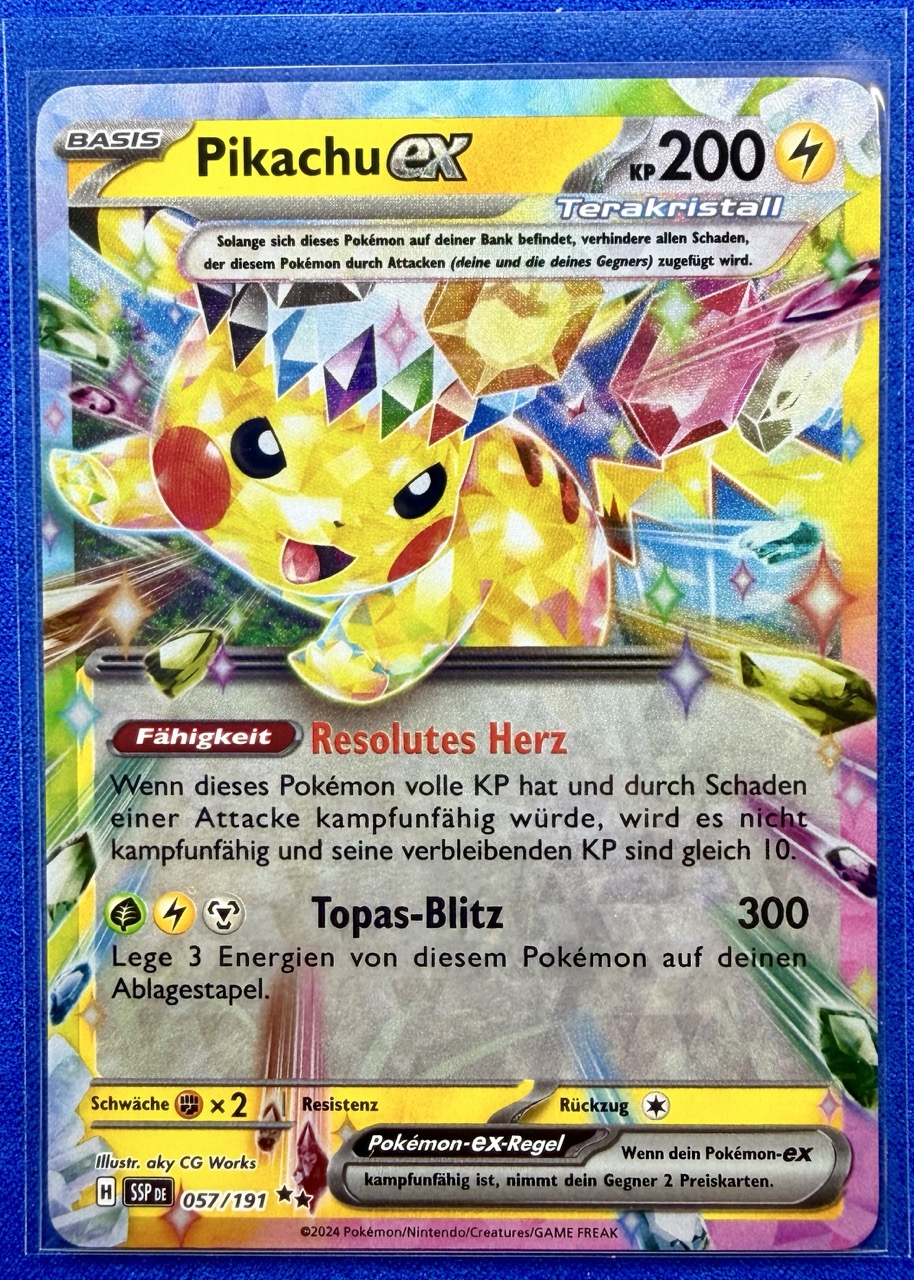 Pikachu ex | Surging Sparks